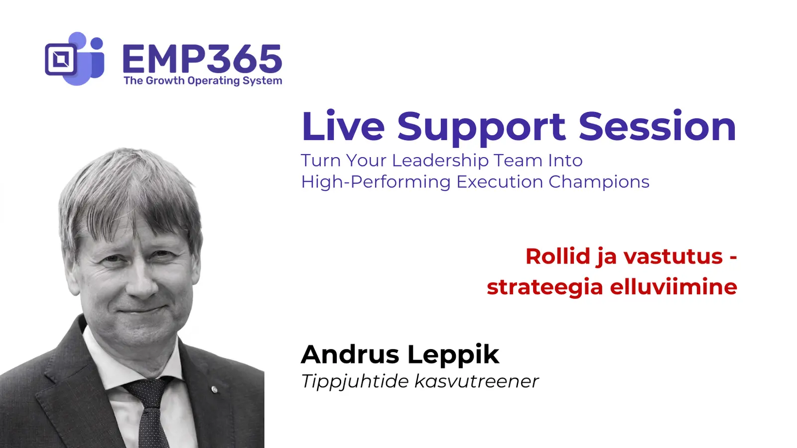 Live Support Session